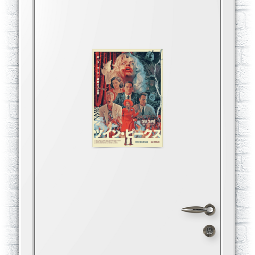 Заказать плакат в Москве. Плакат A3(29.7x42) Твин Пикс: Сквозь огонь / Twin Peaks от kino.printio.ru - готовые дизайны и нанесение принтов.