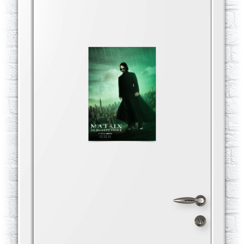 Заказать плакат в Москве. Плакат A3(29.7x42) Матрица / The Matrix от kino.printio.ru - готовые дизайны и нанесение принтов.