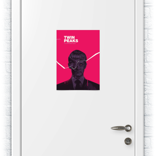 Заказать плакат в Москве. Плакат A3(29.7x42) Твин Пикс / Twin Peaks от kino.printio.ru - готовые дизайны и нанесение принтов.