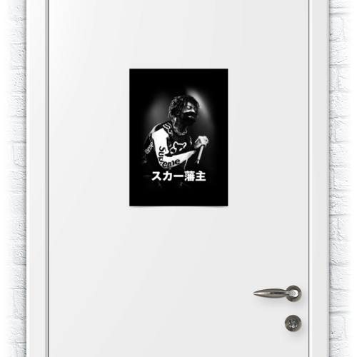 Заказать плакат в Москве. Плакат A3(29.7x42) Scarlxrd от geekbox - готовые дизайны и нанесение принтов.