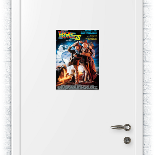 Заказать плакат в Москве. Плакат A3(29.7x42) Назад в будущее / Back to the Future от kino.printio.ru - готовые дизайны и нанесение принтов.