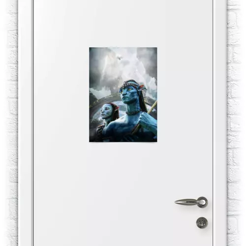 Заказать плакат в Москве. Плакат A3(29.7x42) Аватар / Avatar от kino.printio.ru - готовые дизайны и нанесение принтов.