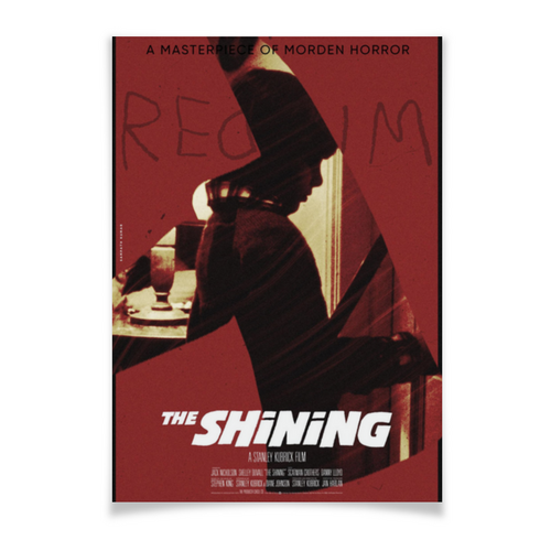 Заказать плакат в Москве. Плакат A3(29.7x42) Сияние / The Shining от kino.printio.ru - готовые дизайны и нанесение принтов.