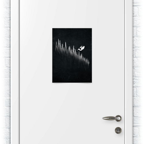 Заказать плакат в Москве. Плакат A3(29.7x42) Сноуборд от oneredfoxstore@gmail.com - готовые дизайны и нанесение принтов.