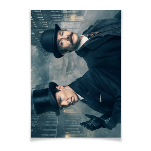 Заказать плакат в Москве. Плакат A3(29.7x42) Sherlock от tami.fox@mail.ru - готовые дизайны и нанесение принтов.