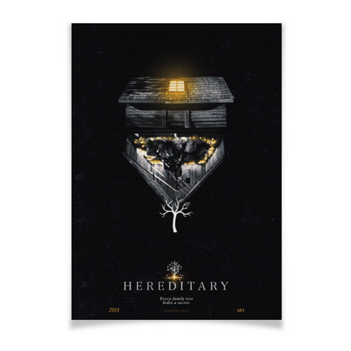 Заказать плакат в Москве. Плакат A3(29.7x42) Реинкарнация / Hereditary от kino.printio.ru - готовые дизайны и нанесение принтов.