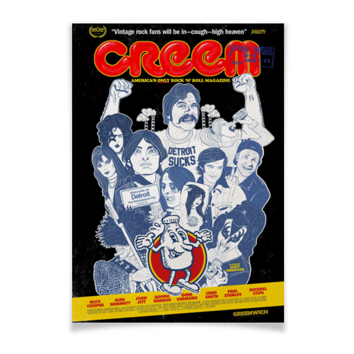 Заказать плакат в Москве. Плакат A3(29.7x42) Boy Howdy: The Story of Creem Magazine от kino.printio.ru - готовые дизайны и нанесение принтов.