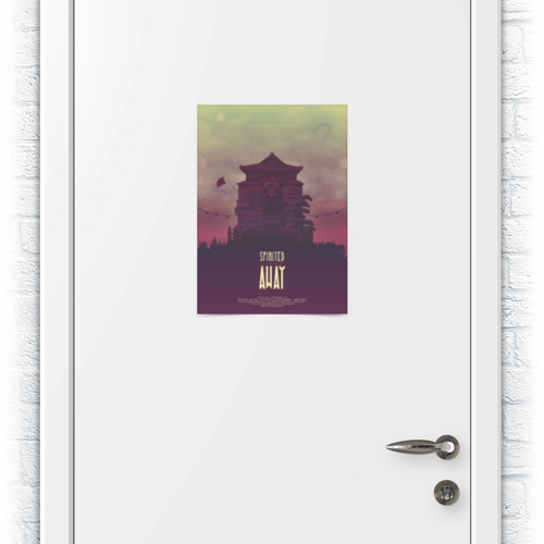 Заказать плакат в Москве. Плакат A3(29.7x42) Унесённые призраками / Spirited Away от kino.printio.ru - готовые дизайны и нанесение принтов.
