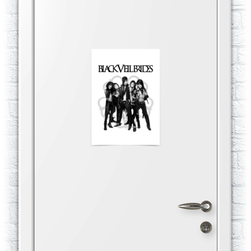 Заказать плакат в Москве. Плакат A3(29.7x42) Black Veil Brides от geekbox - готовые дизайны и нанесение принтов.