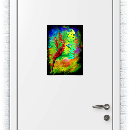 Заказать плакат в Москве. Плакат A3(29.7x42) Tropicana. от Zorgo-Art  - готовые дизайны и нанесение принтов.