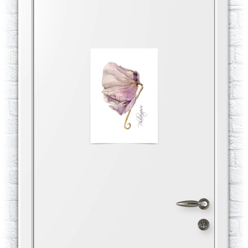 Заказать плакат в Москве. Плакат A3(29.7x42) орхидея высушеная Phalaenopsis от okonit - готовые дизайны и нанесение принтов.