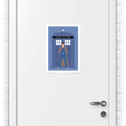 Заказать плакат в Москве. Плакат A3(29.7x42) Доктор Кто / Doctor Who от Marvel T-shirts - готовые дизайны и нанесение принтов.