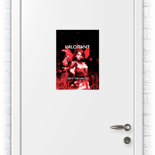 Заказать плакат в Москве. Плакат A3(29.7x42) VALORANT SAGE от geekbox - готовые дизайны и нанесение принтов.