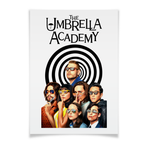 Заказать плакат в Москве. Плакат A3(29.7x42) Академия Амбрелла от geekbox - готовые дизайны и нанесение принтов.