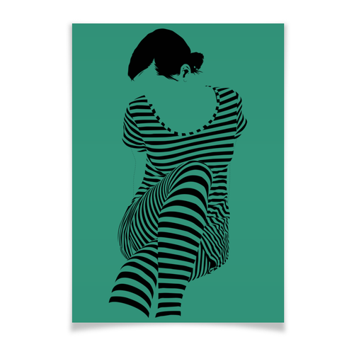 Заказать плакат в Москве. Плакат A3(29.7x42) "Раздвоение личности" от Apfelbaum - готовые дизайны и нанесение принтов.
