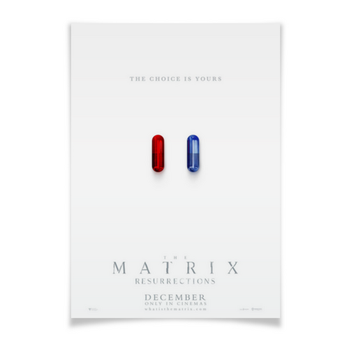 Заказать плакат в Москве. Плакат A3(29.7x42) Матрица / The Matrix от kino.printio.ru - готовые дизайны и нанесение принтов.
