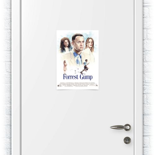 Заказать плакат в Москве. Плакат A3(29.7x42) Форрест Гамп / Forrest Gump от kino.printio.ru - готовые дизайны и нанесение принтов.