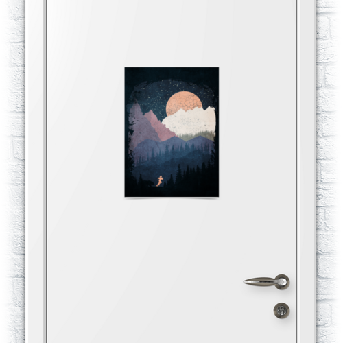 Заказать плакат в Москве. Плакат A3(29.7x42) Бег и Трэйлы от oneredfoxstore@gmail.com - готовые дизайны и нанесение принтов.