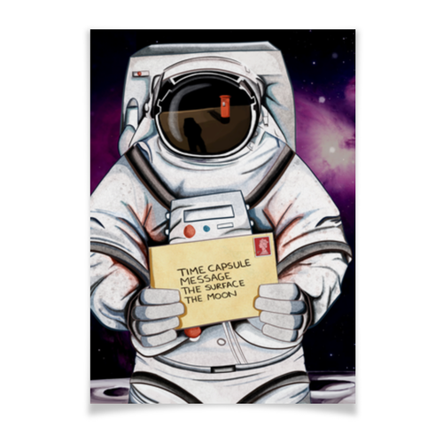 Заказать плакат в Москве. Плакат A3(29.7x42) Космос в тебе! от The Spaceway  - готовые дизайны и нанесение принтов.