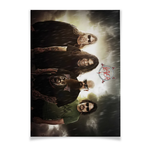 Заказать плакат в Москве. Плакат A3(29.7x42) Slayer 2012 от Илья - готовые дизайны и нанесение принтов.