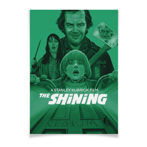 Заказать плакат в Москве. Плакат A3(29.7x42) Сияние / The Shining от kino.printio.ru - готовые дизайны и нанесение принтов.