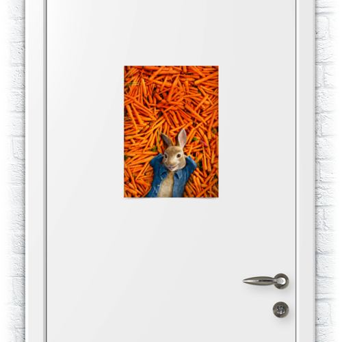 Заказать плакат в Москве. Плакат A3(29.7x42) Кролик Питер от skynatural - готовые дизайны и нанесение принтов.