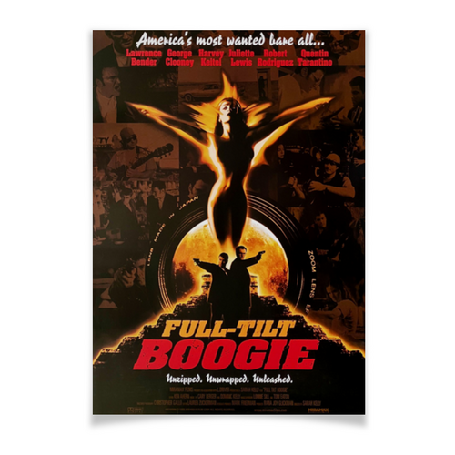 Заказать плакат в Москве. Плакат A3(29.7x42) Буги изо всех сил / Full Tilt Boogie от kino.printio.ru - готовые дизайны и нанесение принтов.