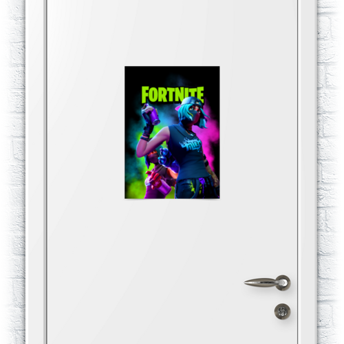 Заказать плакат в Москве. Плакат A3(29.7x42) FORTNITE от geekbox - готовые дизайны и нанесение принтов.