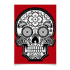 Заказать плакат в Москве. Плакат A3(29.7x42) Santa Muerte skull от scoopysmith - готовые дизайны и нанесение принтов.