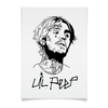 Заказать плакат в Москве. Плакат A3(29.7x42) Lil Peep от geekbox - готовые дизайны и нанесение принтов.