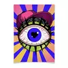 Заказать плакат в Москве. Плакат A3(29.7x42) Crypto eye  от yana.mbox@gmail.com - готовые дизайны и нанесение принтов.