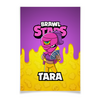Заказать плакат в Москве. Плакат A3(29.7x42) BRAWL STARS TARA от geekbox - готовые дизайны и нанесение принтов.