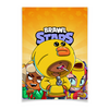 Заказать плакат в Москве. Плакат A3(29.7x42) BRAWL STARS SALLY LEON от geekbox - готовые дизайны и нанесение принтов.