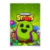 Заказать плакат в Москве. Плакат A3(29.7x42) BRAWL STARS SPIKE от geekbox - готовые дизайны и нанесение принтов.