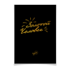Заказать плакат в Москве. Плакат A3(29.7x42) Золотой Человек - Ego Sun от kamal-creations - готовые дизайны и нанесение принтов.