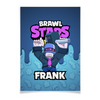 Заказать плакат в Москве. Плакат A3(29.7x42) BRAWL STARS FRANK от geekbox - готовые дизайны и нанесение принтов.