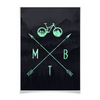 Заказать плакат в Москве. Плакат A3(29.7x42) МТБ (MTB) Байки и Райдеры от oneredfoxstore@gmail.com - готовые дизайны и нанесение принтов.