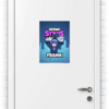 Заказать плакат в Москве. Плакат A3(29.7x42) BRAWL STARS FRANK от geekbox - готовые дизайны и нанесение принтов.