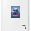 Заказать плакат в Москве. Плакат A3(29.7x42) BRAWL STARS RICOCHET от geekbox - готовые дизайны и нанесение принтов.