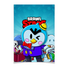 Заказать плакат в Москве. Плакат A3(29.7x42) BRAWL STARS MR.P от geekbox - готовые дизайны и нанесение принтов.