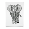 Заказать плакат в Москве. Плакат A3(29.7x42) Elephant от Юлия Лобанова - готовые дизайны и нанесение принтов.