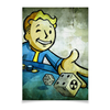 Заказать плакат в Москве. Плакат A3(29.7x42) Vault boy от scoopysmith - готовые дизайны и нанесение принтов.