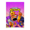 Заказать плакат в Москве. Плакат A3(29.7x42) BRAWL STARS SANDY от geekbox - готовые дизайны и нанесение принтов.