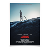 Заказать плакат в Москве. Плакат A3(29.7x42) Челюсти / Jaws от kino.printio.ru - готовые дизайны и нанесение принтов.