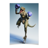 Заказать плакат в Москве. Плакат A3(29.7x42) Динозавр - боксёр от galaxy secret - готовые дизайны и нанесение принтов.