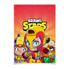 Заказать плакат в Москве. Плакат A3(29.7x42) BRAWL STARS MAX от geekbox - готовые дизайны и нанесение принтов.