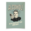 Заказать плакат в Москве. Плакат A3(29.7x42) Алкоголь! от geekbox - готовые дизайны и нанесение принтов.