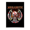 Заказать плакат в Москве. Плакат A3(29.7x42) Megadeth от Leichenwagen - готовые дизайны и нанесение принтов.