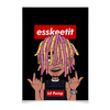 Заказать плакат в Москве. Плакат A3(29.7x42) Lil Pump от geekbox - готовые дизайны и нанесение принтов.