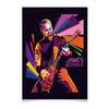 Заказать плакат в Москве. Плакат A3(29.7x42) Джеймс Хэтфил. Metallica от geekbox - готовые дизайны и нанесение принтов.
